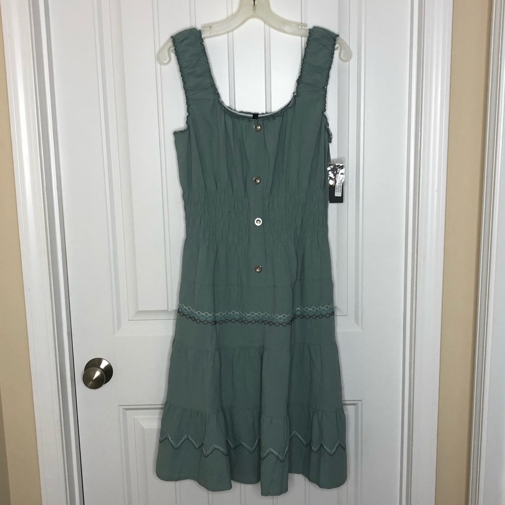 Muted Teal Sundress